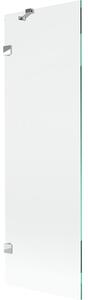 Mexen Lunar fürdőkád paraván egyajtós 60 x 150 cm, átlátszó, króm - 897-060-000-01-00