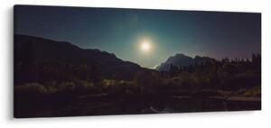 Kép - éjszakai égbolt (120x50 cm)