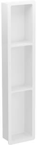 Mexen X-Wall-K falra szerelhető polc konglomerátumból 93,2 x 20,7 cm, fehér - 1900932010