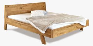 Tömör tölgyfa ágy, Marina 140 x 200 cm