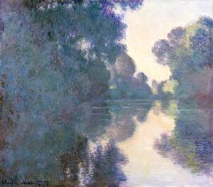 Reprodukció Morning on the Seine, Effect of Mist, Claude Monet