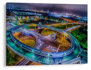 Kép - éjszakai panoráma (70x50 cm)