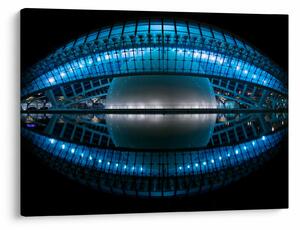 Egy kép a futballstadionról (70x50 cm)