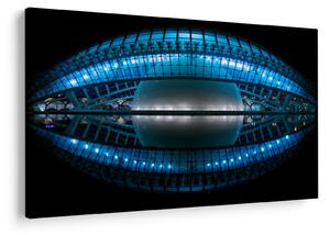 Egy kép a futballstadionról (90x60 cm)