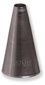 9 mm-es kerek nagyméretű díszítőcső