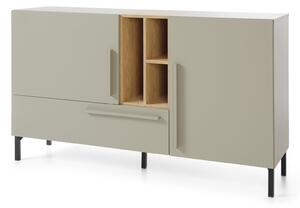 SERGIO S6 széles komód - zöld