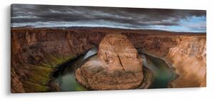 Tó a sziklában képe (120x50 cm)