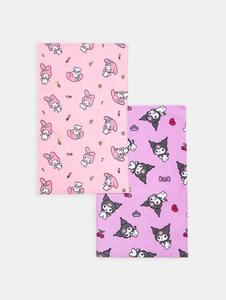 Sinsay - Hello Kitty törölközők 2 darabos csomag - orchidealila