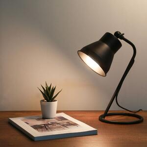Asztali lámpa, Fekete - CLEMENT