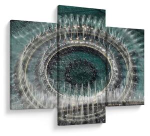 Szökőkút képe (90x60 cm)