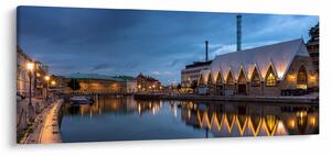 Vízcsatorna képe - Göteborg (120x50 cm)