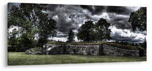 Egy felhős ég képe (120x50 cm)