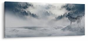 A farkasok képe (120x50 cm)
