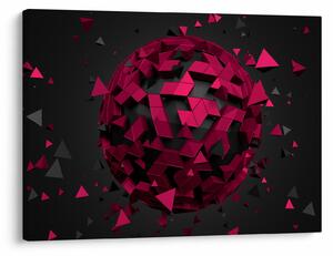 A 3D absztrakció képe (70x50 cm)