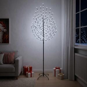 LED Karácsonyi Fenyő Fekete 210 cm Acél 180 LED