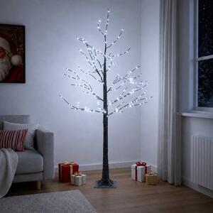 Havas LED-es karácsonyfa Barna 22 x 22 x 120 cm Műanyag 174 LED