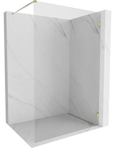 Mexen Lunar zuhanyfal Walk-in jobb 60 x 200 cm, átlátszó 8 mm, arany - 830-060-000-50-00-P