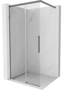 Mexen Rox Walk-in zuhanyfal 120 x 200 cm, átlátszó 8 mm, fémszürke - 8C2-120-003-95-00