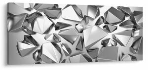 A 3D absztrakció képe (120x50 cm)