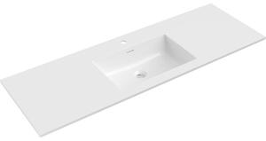 Mexen Otis beépíthető mosdó 141 x 46,5 cm, fehér fényes - 25181400