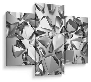 A 3D absztrakció képe (90x60 cm)