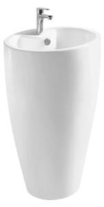 Mexen Orkla szabadon álló mosdó 49 x 37 cm, fehér - 26065000
