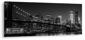 A New York-i Brooklyn-híd képe (120x50 cm)