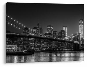 A New York-i Brooklyn-híd képe (70x50 cm)