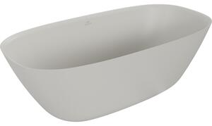 Mexen Como szabadon álló konglomerátum kád 150 x 82 cm, matt beton - 57311508261