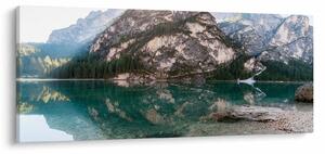 Kép egy hegyi tóról (120x50 cm)