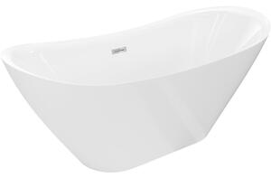 Mexen Lotos szabadon álló kád 170 x 75 cm, fehér, króm túlfolyó - 52051707700-01