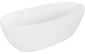 Mexen Torino szabadon álló kád konglomerátumból 155 x 78 cm, fehér matt - 57271557800
