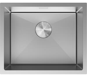 Mexen Trixo rozsdamentes acél mosogató 1-medencés 540 x 440 mm, inox - 6414541000-01