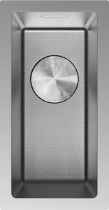Mexen Trixo rozsdamentes acél mosogató 1-medencés 230 x 440 mm, inox HC - 6411221000-01HC