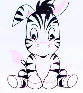 Babafotel - Zebra #rózsaszín