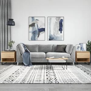 2 db sonoma tölgy szerelt fa dohányzóasztal 50x46x50 cm