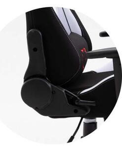 Dark Gamer szék nyak- és derékpárnával, 130 kg, Ruhaszövet anyag