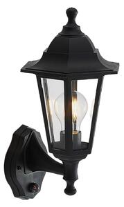 Kültéri Lámpa Lindby, Nane, dimmable, Fekete, Erkély, Műanyag, Antik