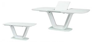 Armani bővíthető étkezőasztal fehér 76 x 90 x 160-220 cm