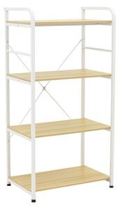 Állópolc, Depo, Pako World, MDF, fehér, 60x40x120 cm