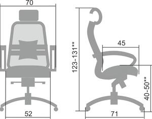SAMURAI S-2 vezetői irodai szék