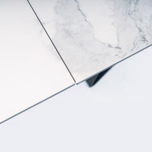 Westin III bővíthető étkezőasztal márvány hatású asztallappal 160-240cm