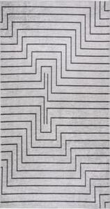Világosszürke mosható szőnyeg 80x150 cm – Vitaus