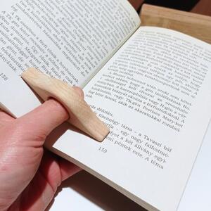 Könyvtartó, tablet tartó, olvasógyűrűvel