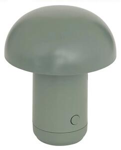 LED asztali lámpa FUNGHI 11,2 cm, zöld