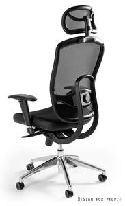 UNIQUE VIP ergonomikus irodai szék, fekete