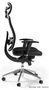 UNIQUE VIP ergonomikus irodai szék, fekete