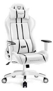 Forgatható gamer szék gyerekeknek Kido by Diablo X-One 2.0: Fehér-fekete