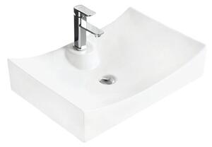 Mexen Gaja munkalapra szerelhető mosdó 66 x 45 cm, fehér - 21726600