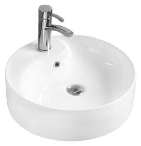 Mexen Lila pultra szerelhető mosdó 46 x 46 cm, fehér - 21824600